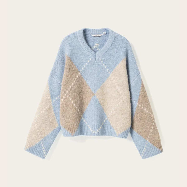 Noella Lai Knit Sky Blue Mix