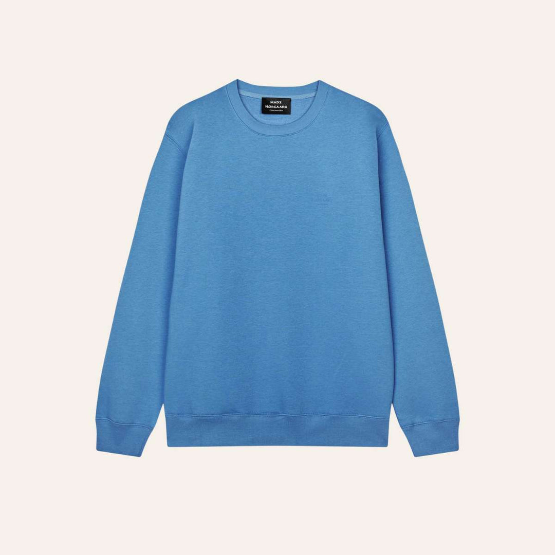 Mads Nørgaard Standard Crew Logo Sweat Riviera