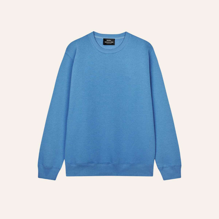 Mads Nørgaard Standard Crew Logo Sweat Riviera