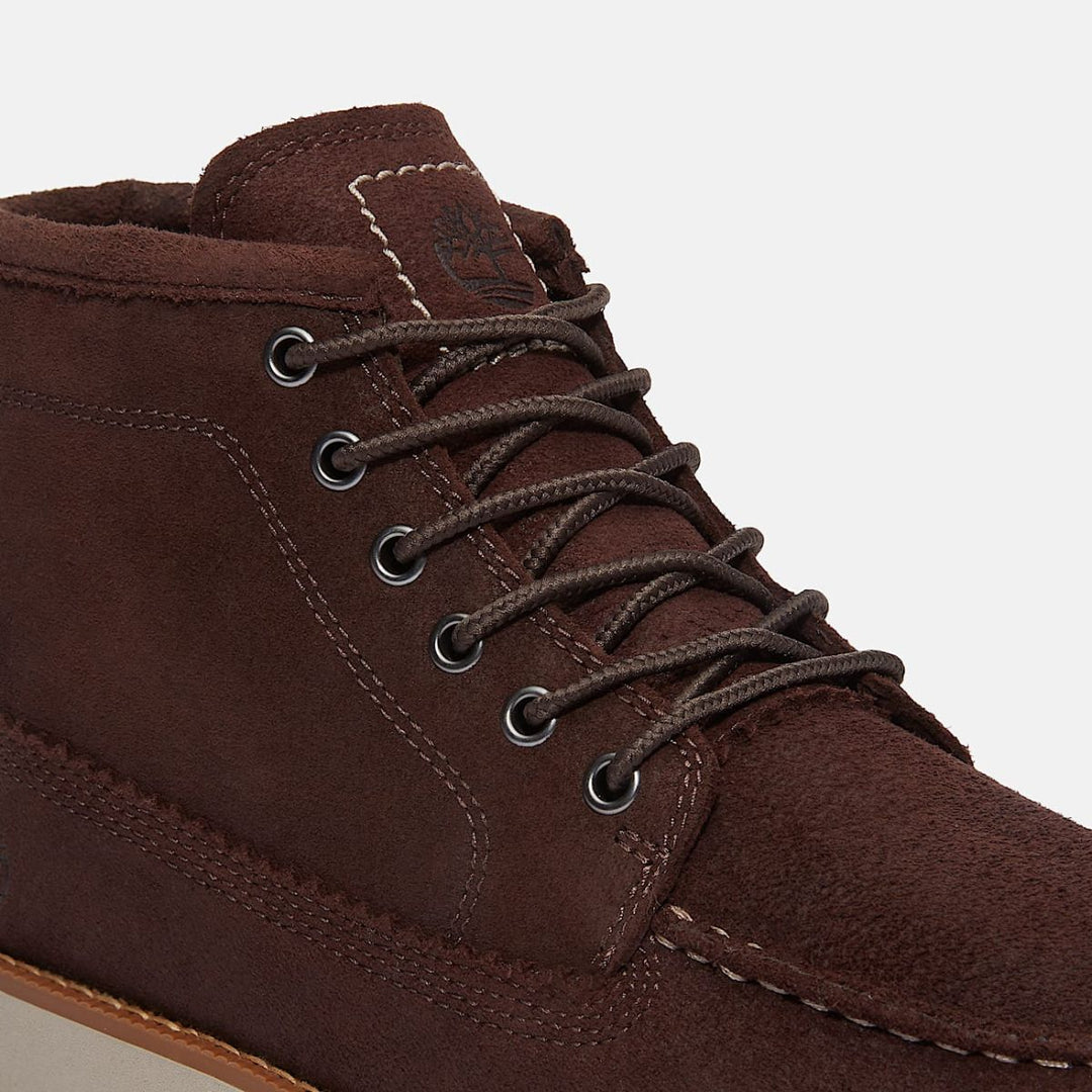 Timberland Britton Mills Mid Lace Chukka Boot Rust Suede M