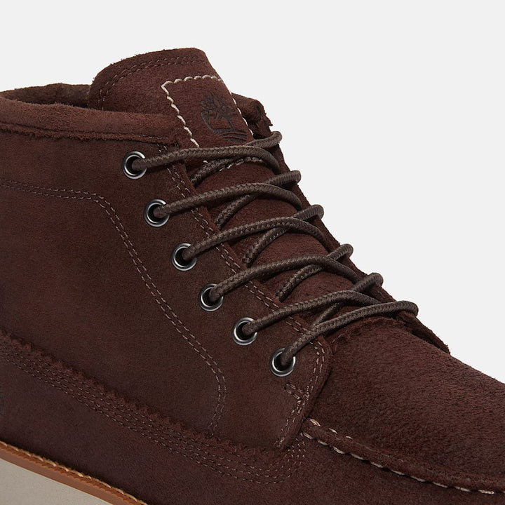 Timberland Britton Mills Mid Lace Chukka Boot Rust Suede M