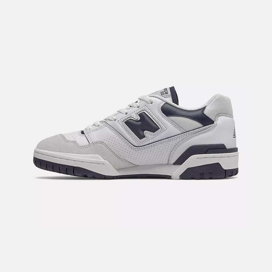 New Balance BB550 White & Team Navy UNI