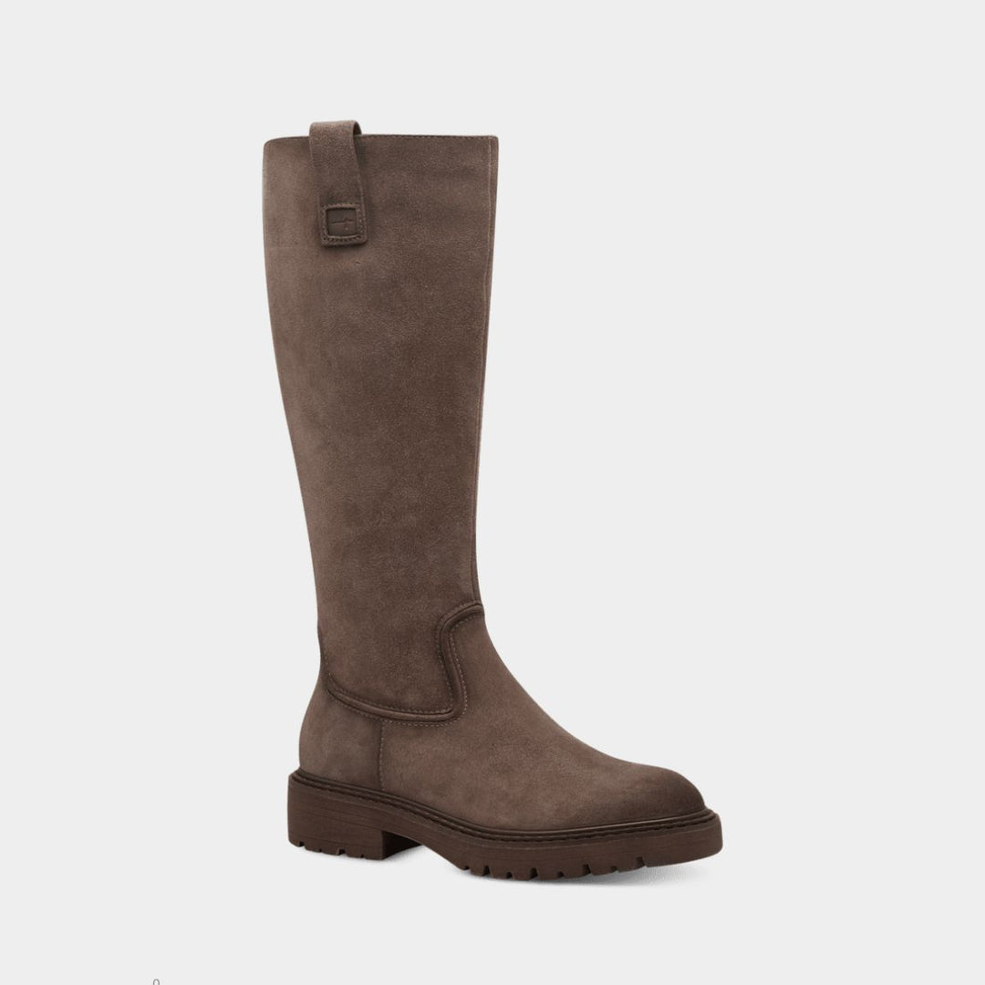 Tamaris Knehøy Boots Taupe W