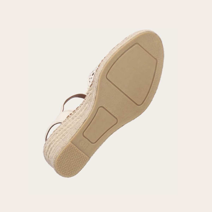 Billie Bi Sandal Kilehæl Off White W