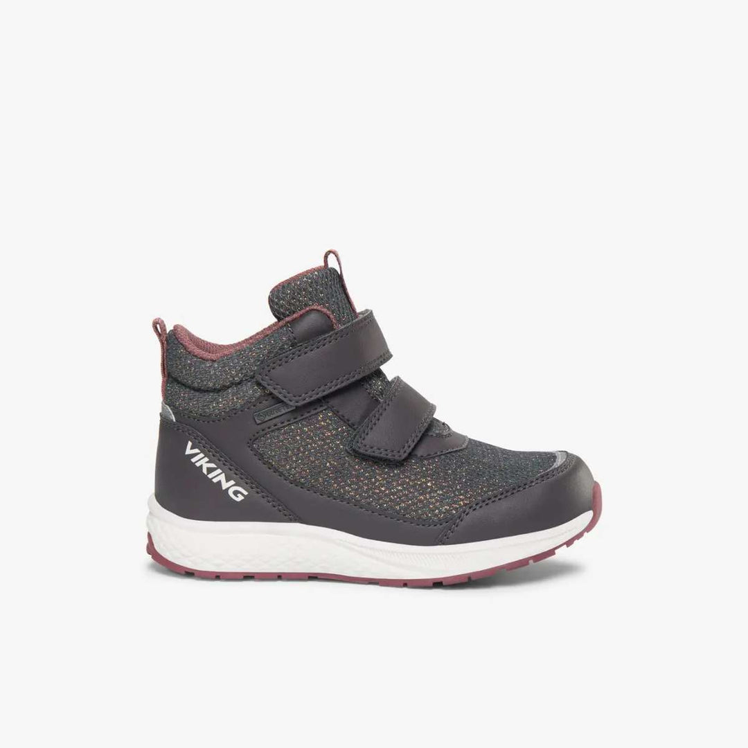 Viking Bouncy Glitter Mid GTX Charcoal B