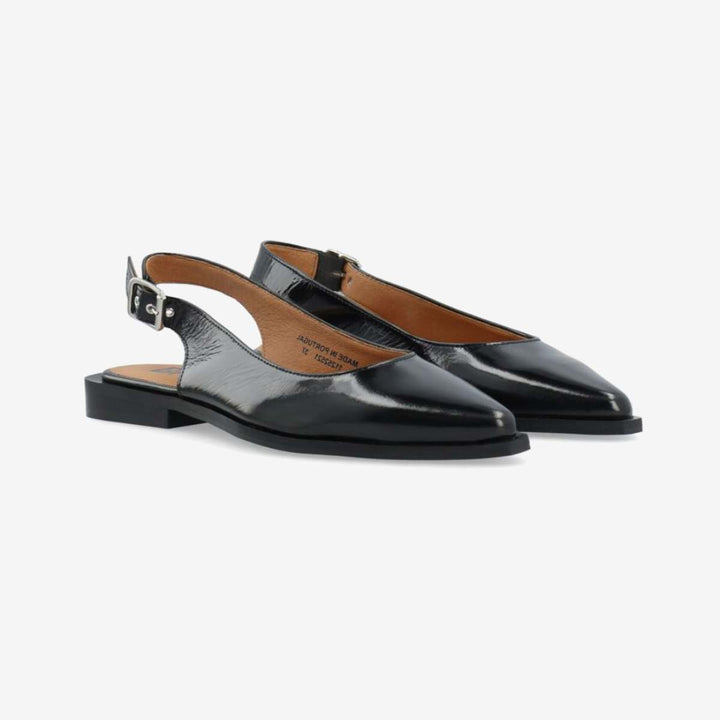 Bianco Biavictoria Slingback Nappalak Black W