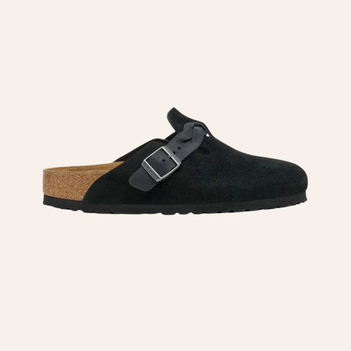 Birkenstock Boston Braided Smal Black W
