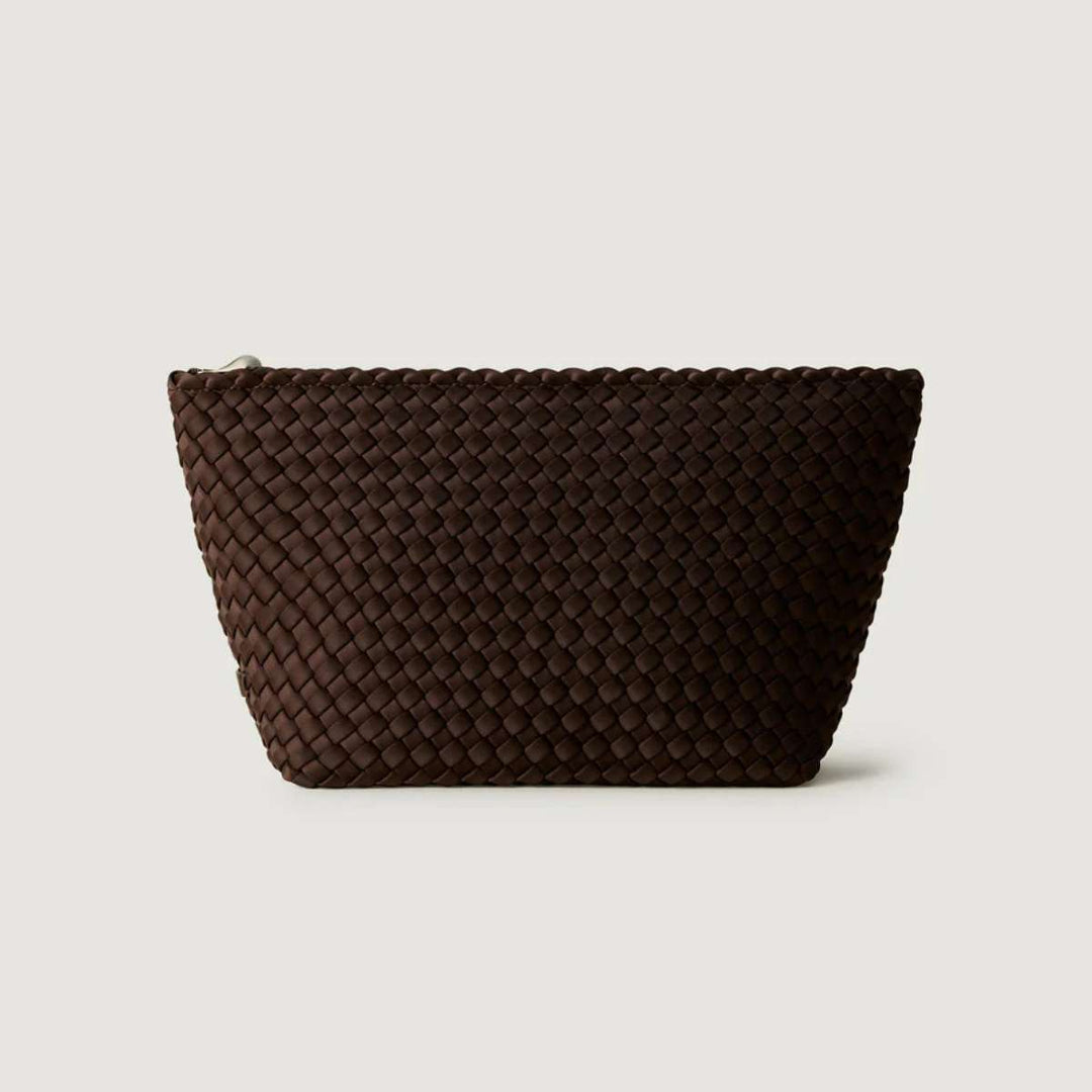 Naghedi Portofino Large Cosmetic Case Chocolate