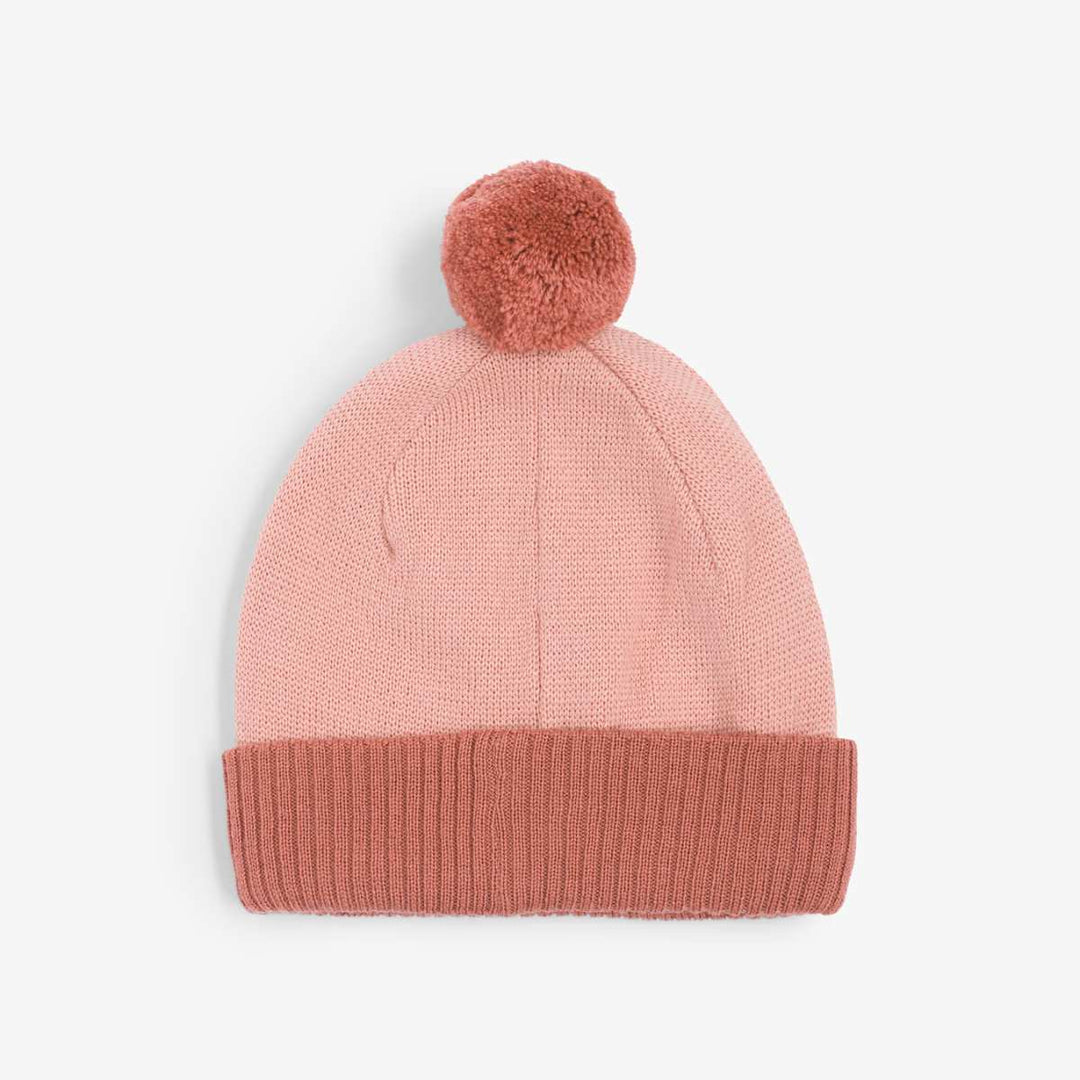 Viking Toasty Beanie Wool Pom Pom, Pink B