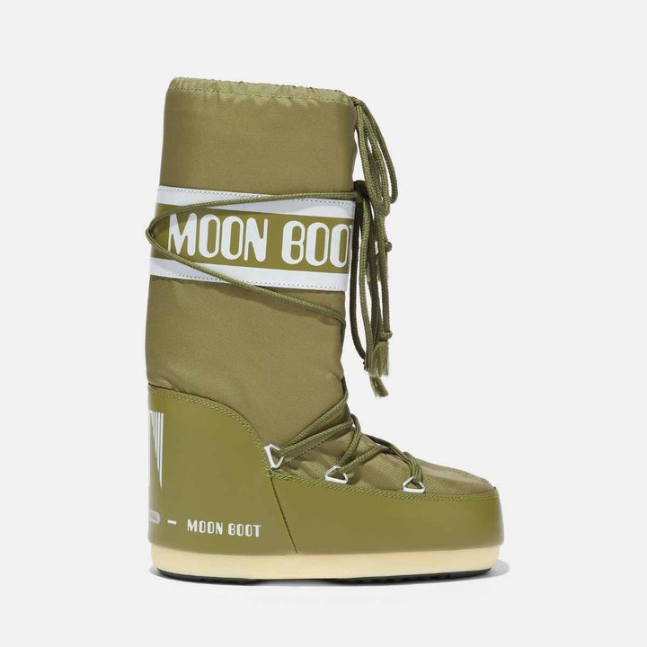 Moon Boot Icon Nylon Khaki W