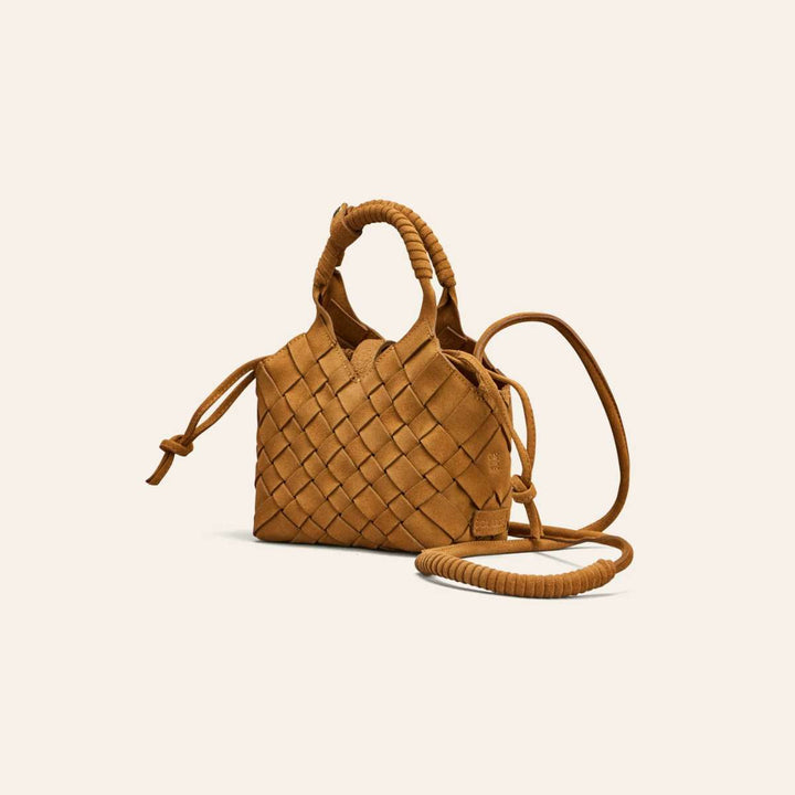 Cala Jade Misu Mini Camel Nubuck Gold