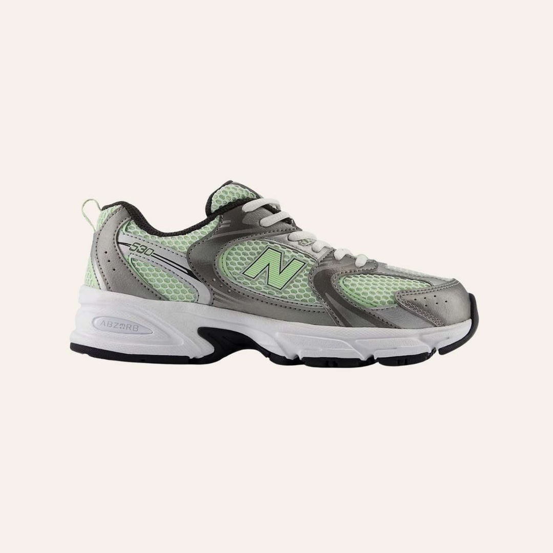 New Balance JR 530 Dark Silver Metallic/Melon Wat