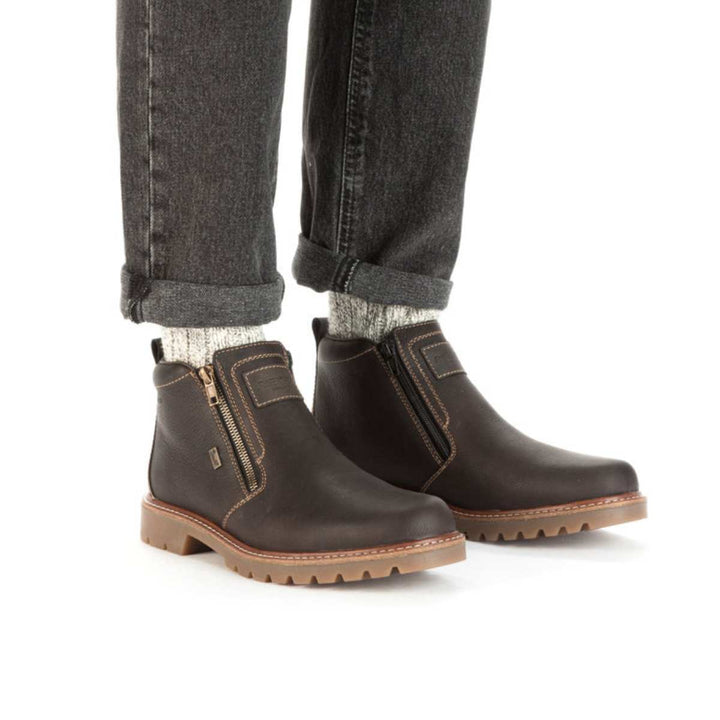 Rieker Tex Vintersko m/Lammeull Brun M