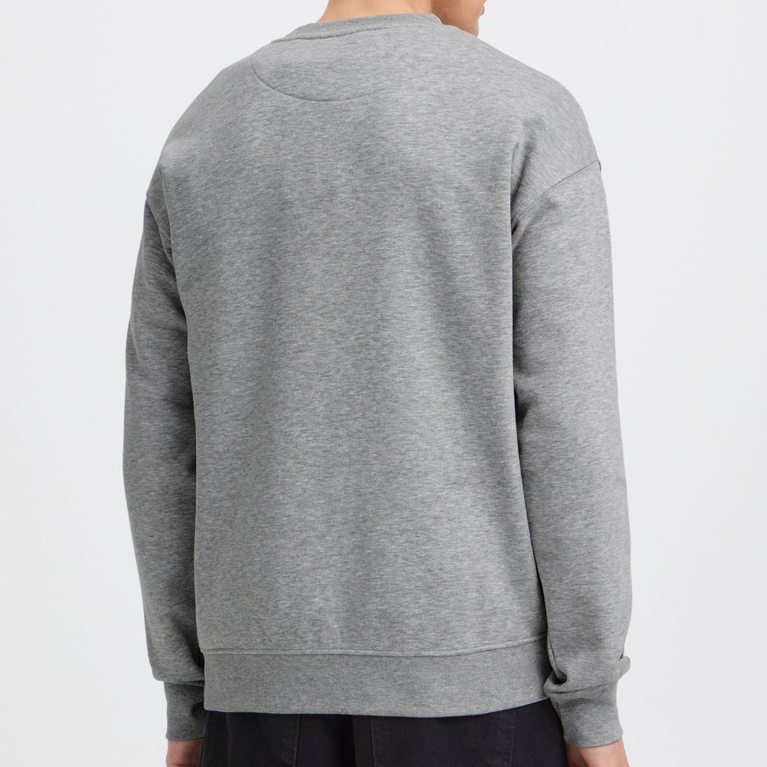!Solid Sdlenz Crew Sw Light Grey Melange