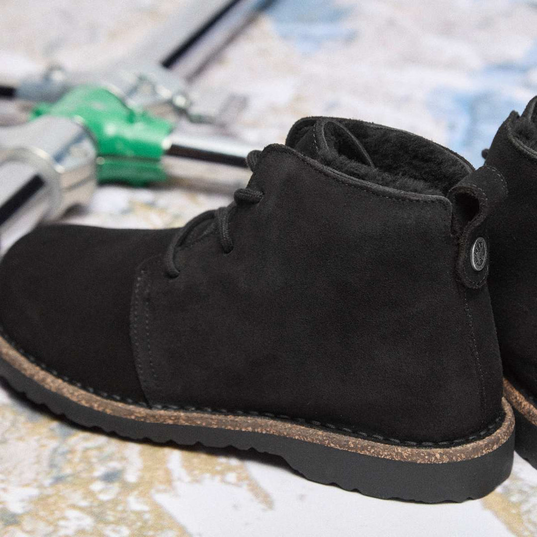 Birkenstock Uppsala Mid Shearling Black W