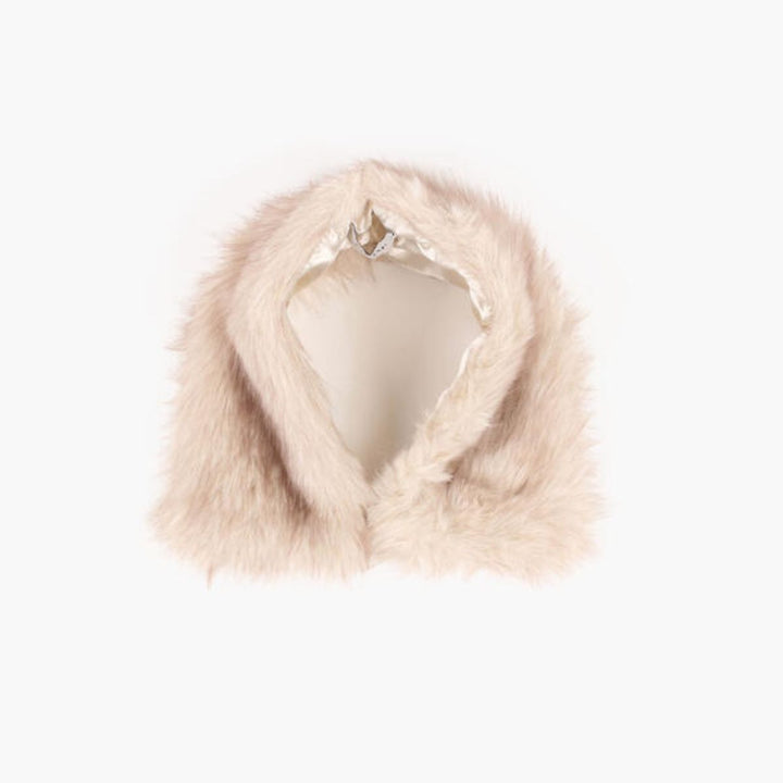 NOHR Karen Krage Fuskepels Beige