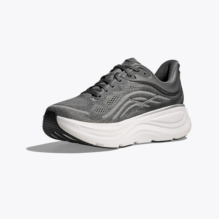 HOKA Bondi 9 Black / River Rock Grey M