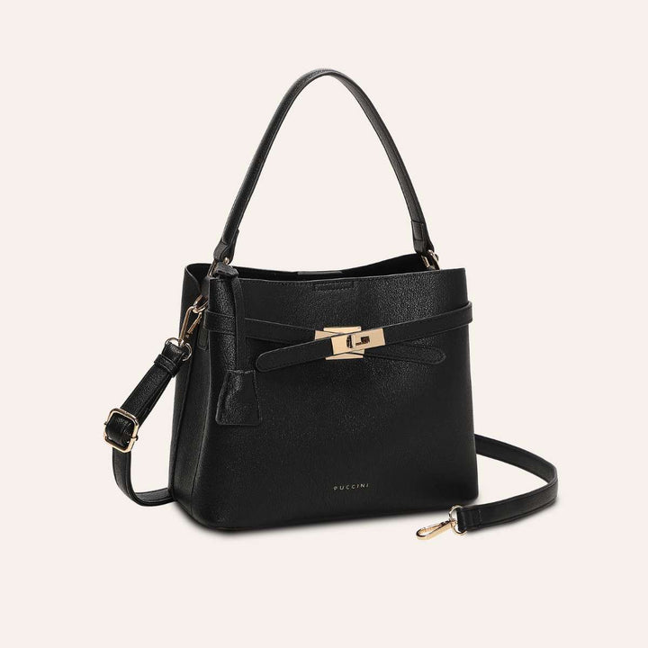 Puccini Becky Shoulder Bag Black