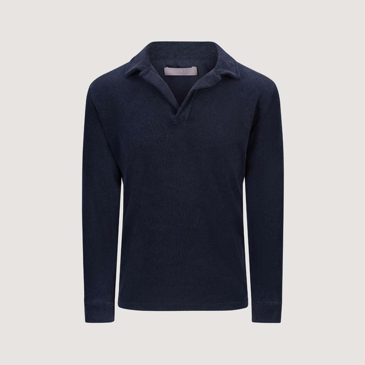 Monel Michael Longsleeve Terry Navy