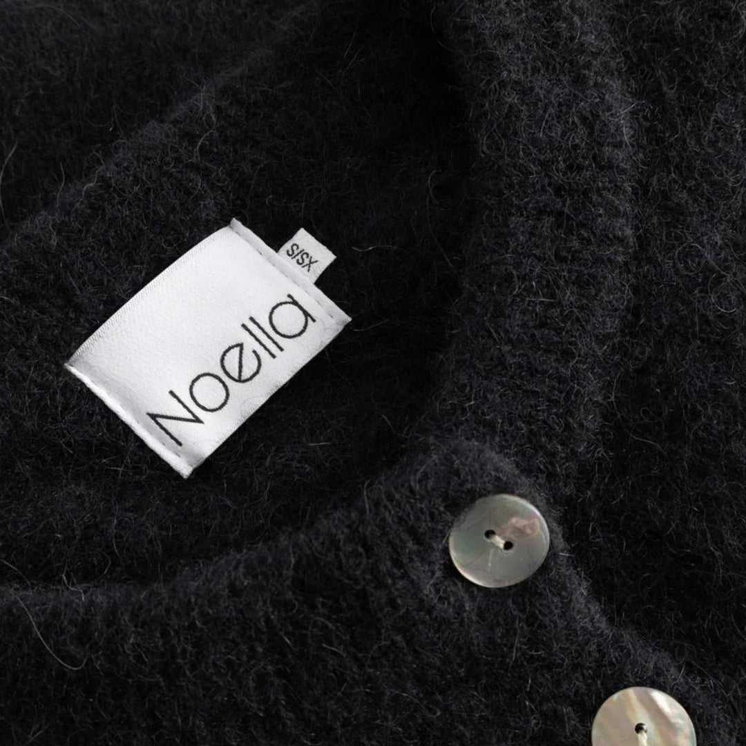 Noella Kae Knit Cardigan Black