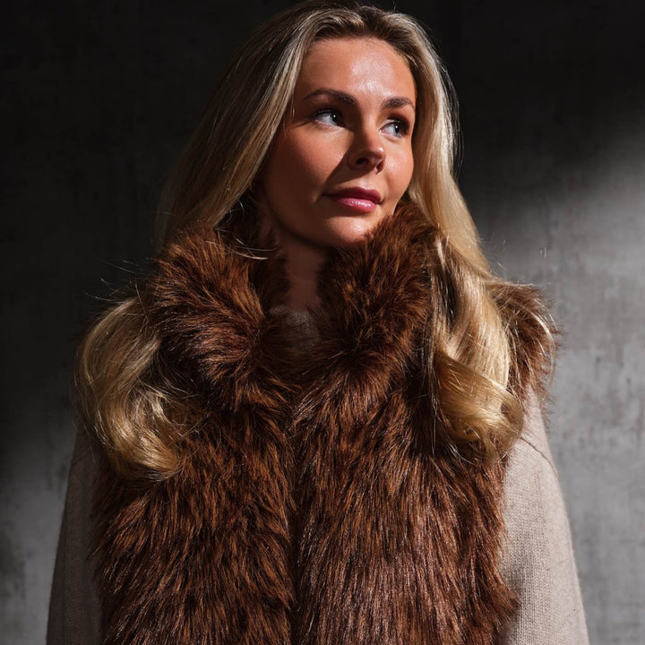 Monel My Vest Brown 775