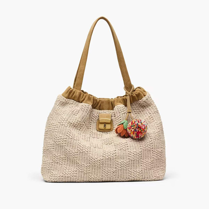 Marc Jacobs The Tote Summer Woven Christina Natural