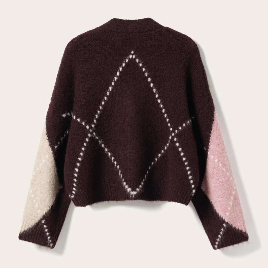 Noella N-Laiana Knit Cardigan Winetasting Mix