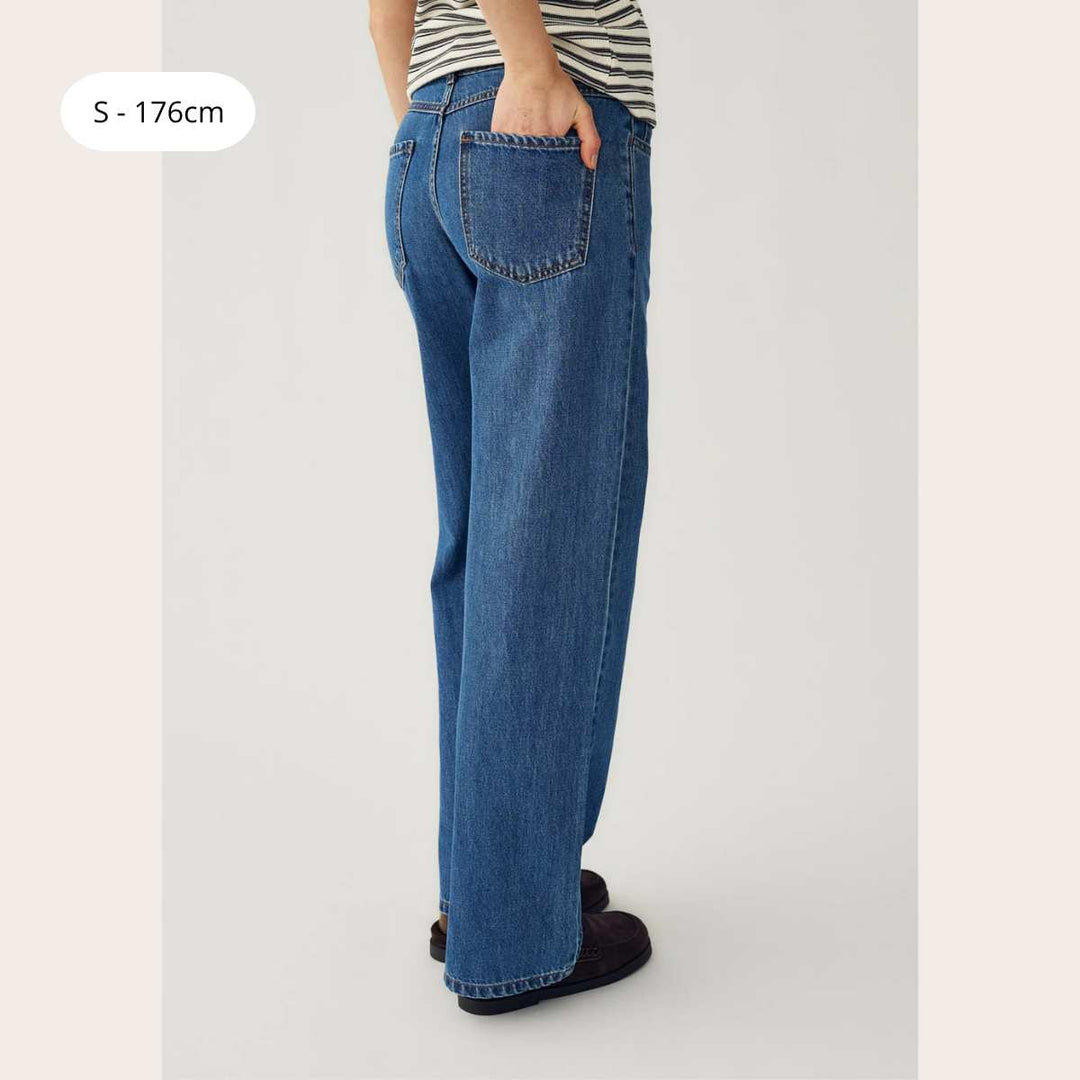 Noella N-Katy MW Jeans Blue Wash