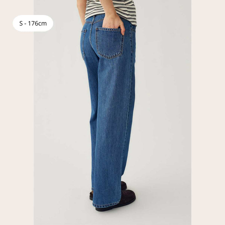 Noella N-Katy MW Jeans Blue Wash