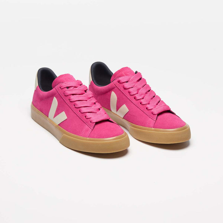 Veja Campo Bold Suede Pink Pierre Natural W