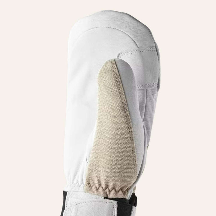 Hestra Army Leather Patrol Mitt Beige/Hvit W