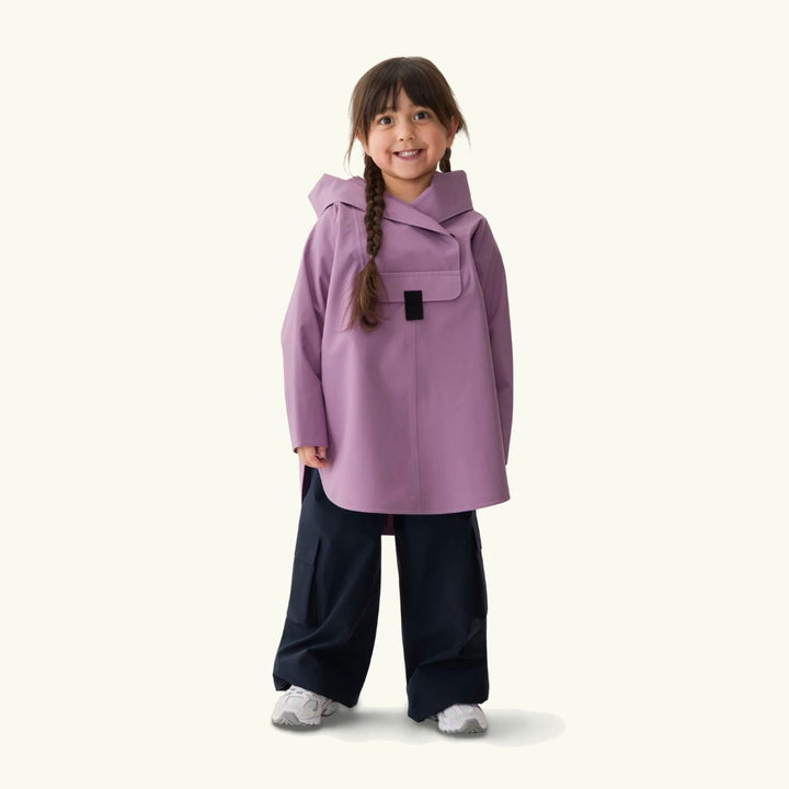BLÆST Bergen Mini Poncho Light Pink