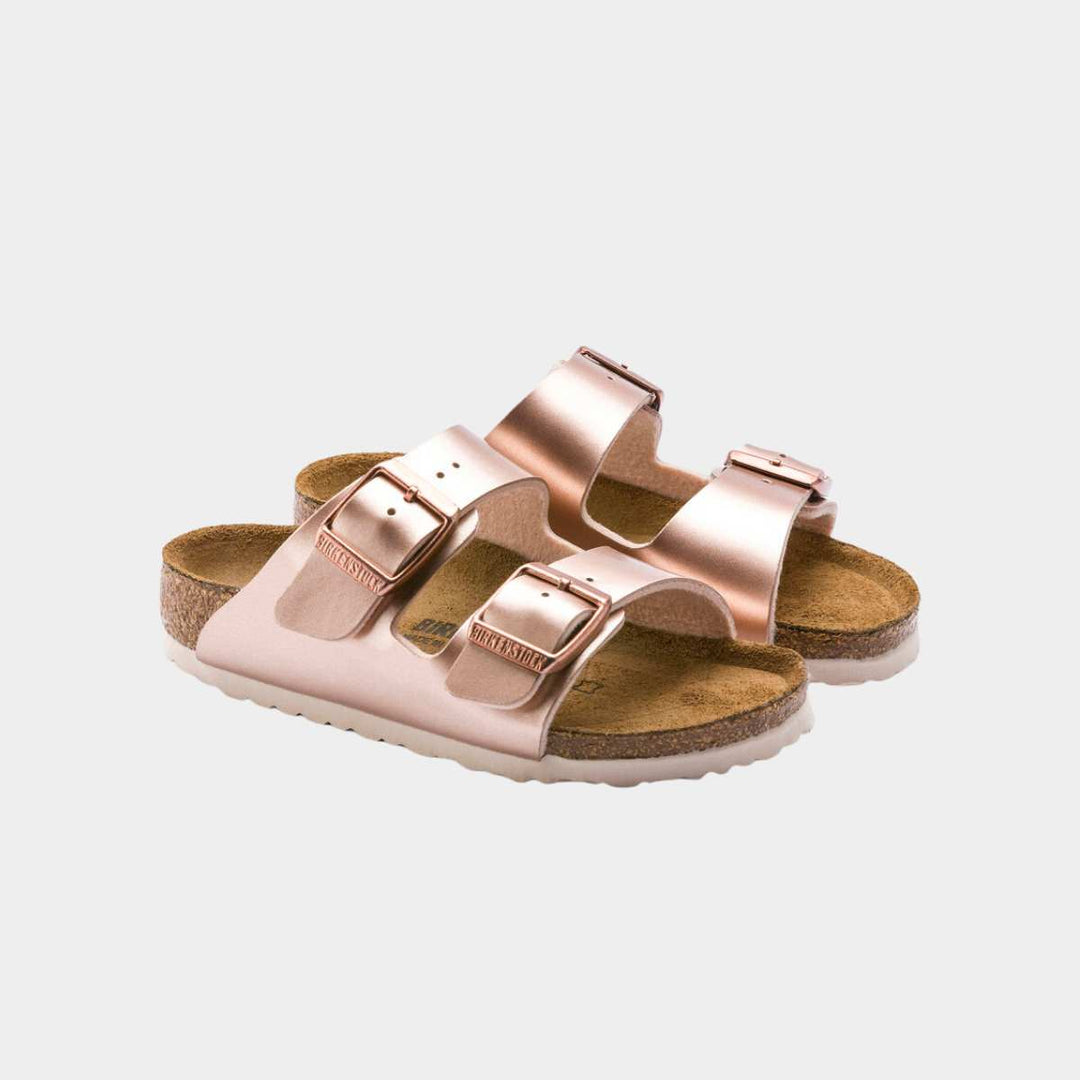 Birkenstock Arizona BF Electric Narrow Metallic Copper JR