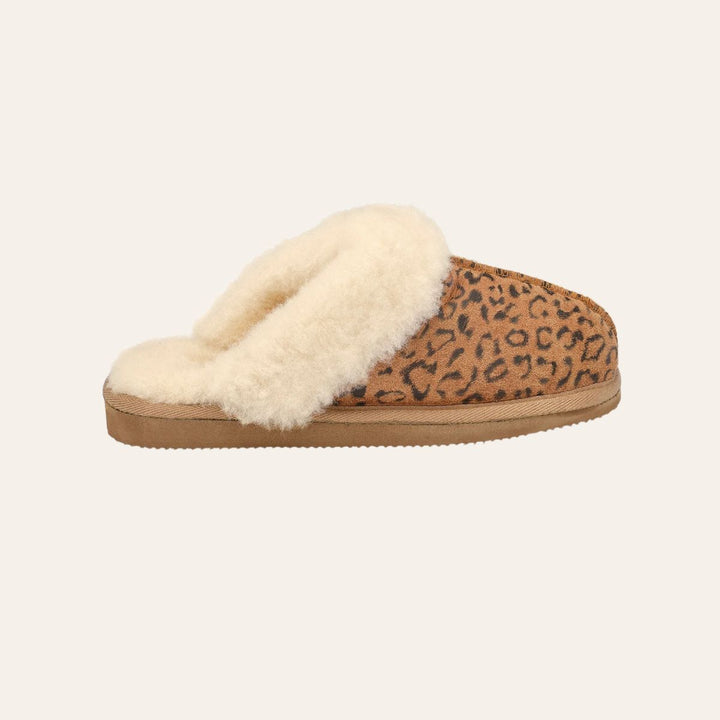 Shepherd Tøffel Jessica Chestnut Leopard W