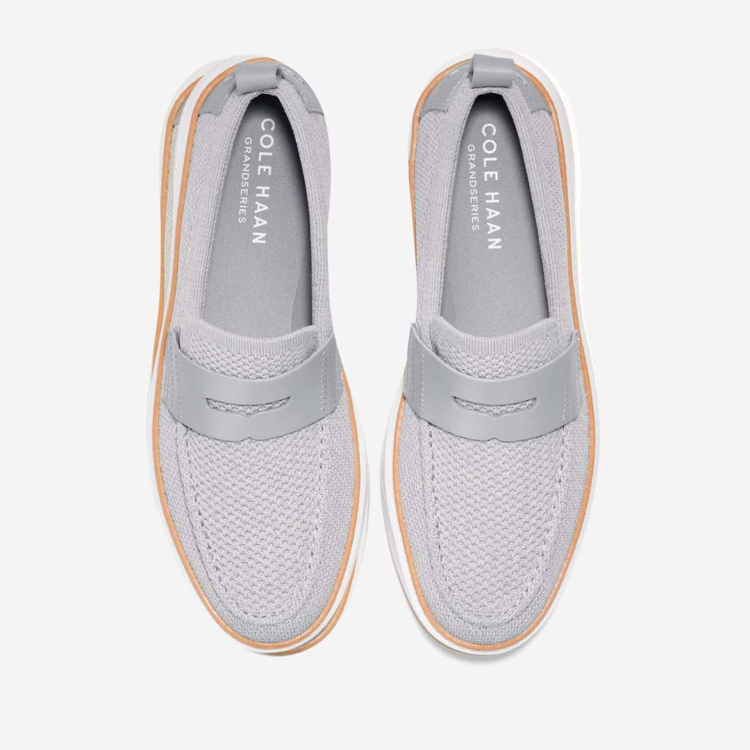 Cole Haan Topspin Penny Loafer Sleet-Optic White M