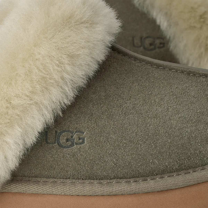 UGG Tøffel Disquette Mossgreen/Mutedbrass W