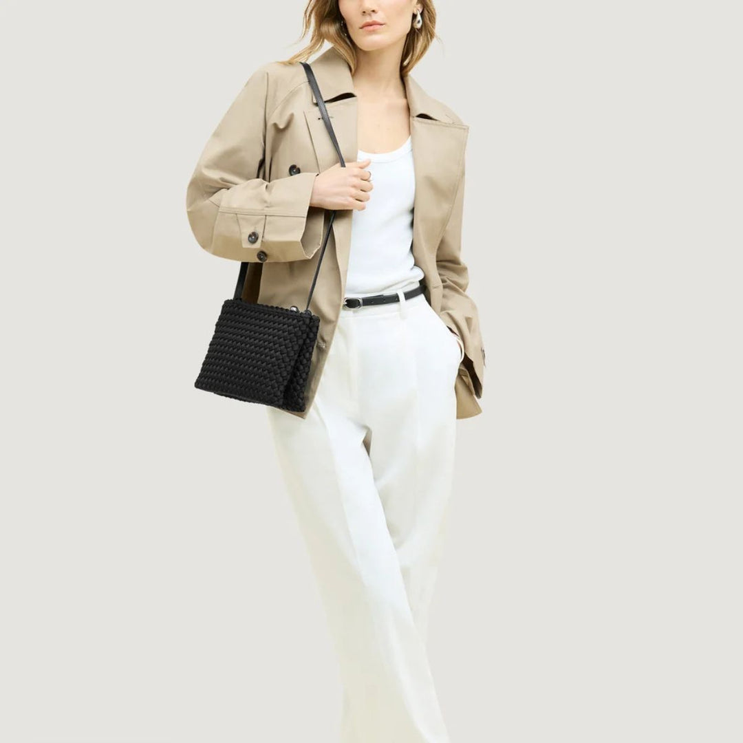 Naghedi Soho Medium Envelope Onyx