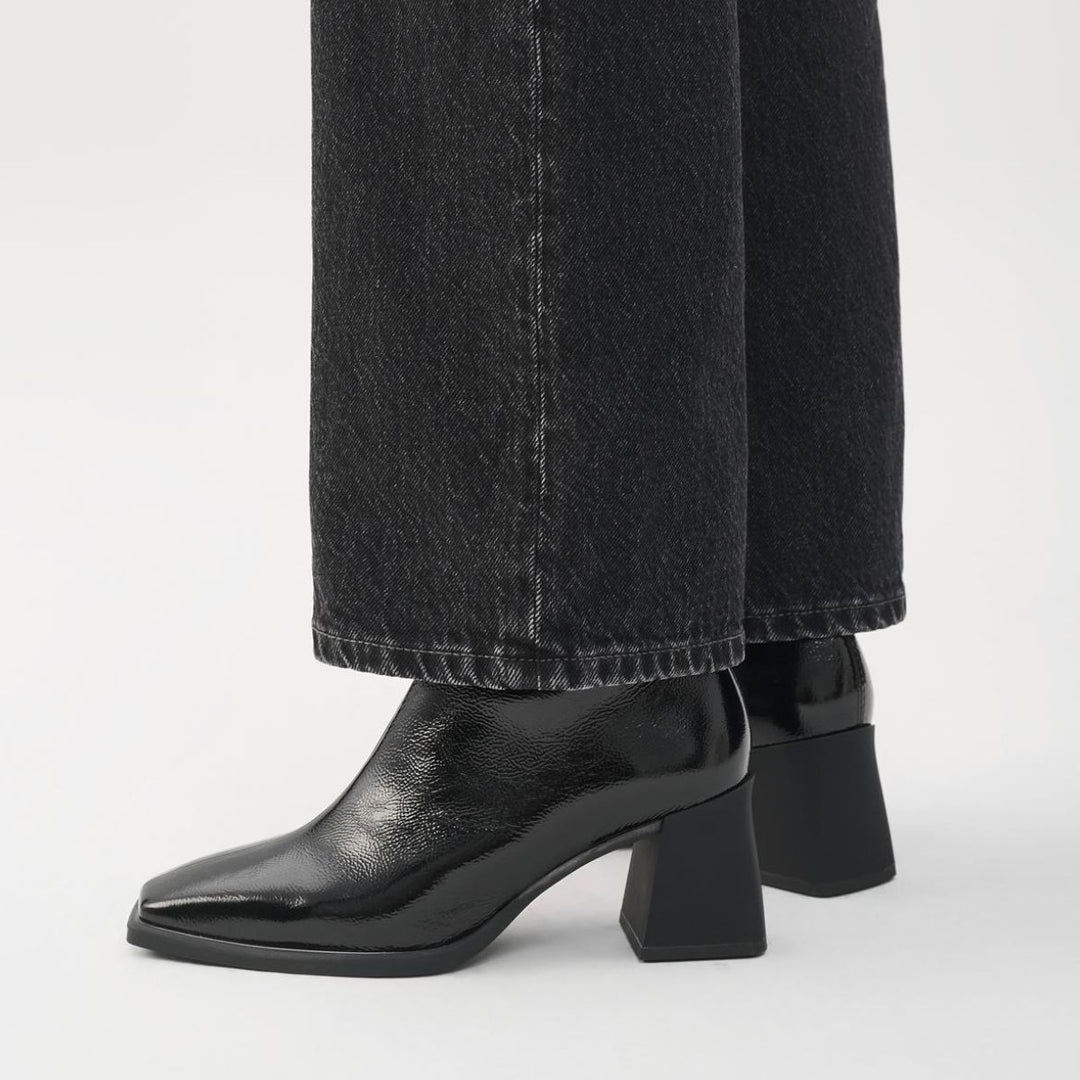Vagabond Hedda Støvlett Lakk Black W