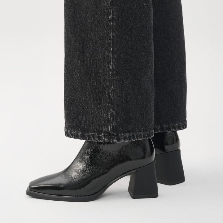 Vagabond Hedda Støvlett Lakk Black W