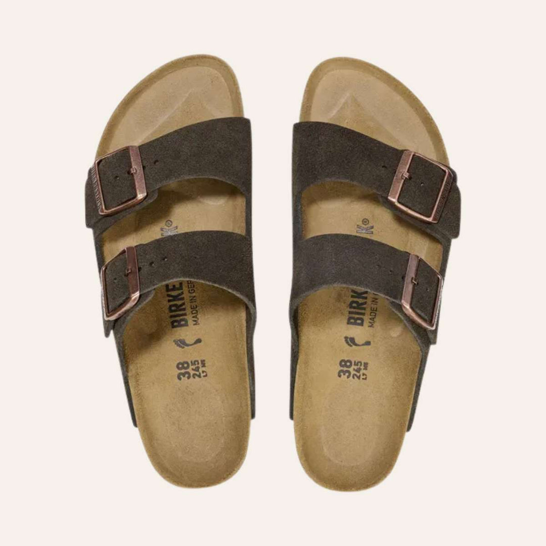 Birkenstock Arizona Suede Leather Mocha M