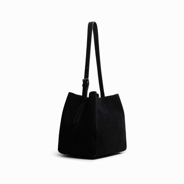 Jim Rickey Sac Medium Suede Black