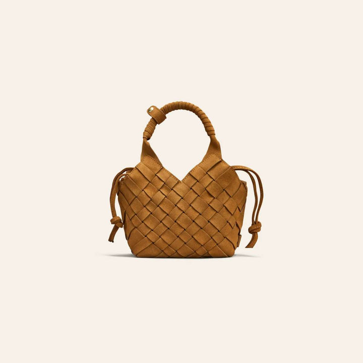 Cala Jade Misu Mini Camel Nubuck Gold