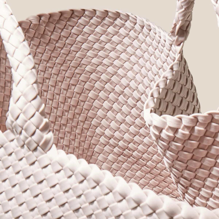 Naghedi St Barths Large Tote Shell Pink