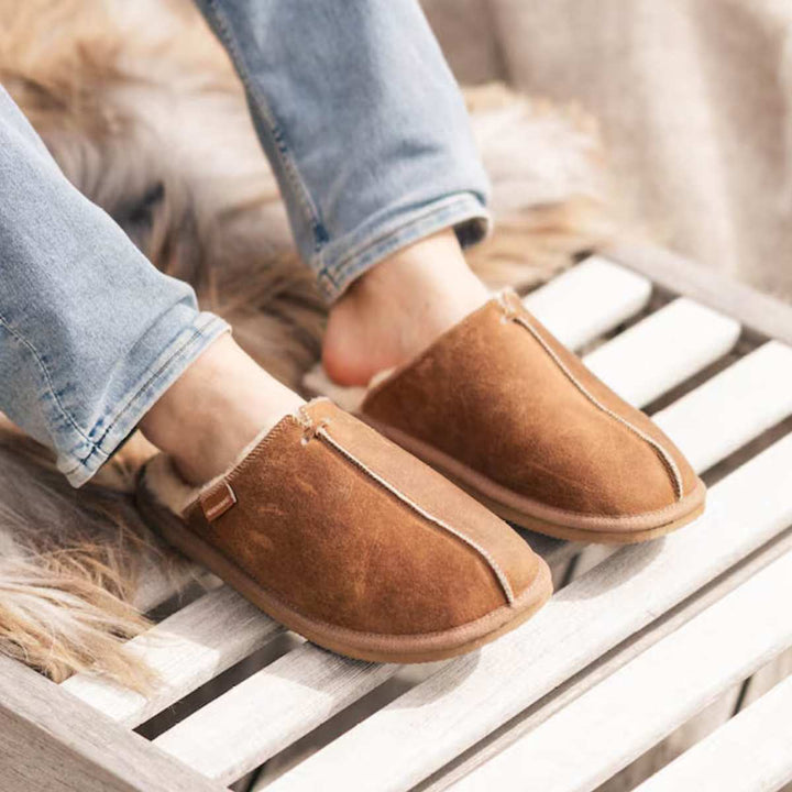 Shepherd Tøffel Hugo Cognac M