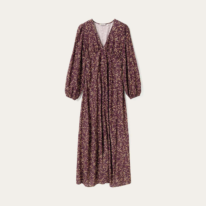 Noella Lilith Maxi Dress Donata Winetasting Print W