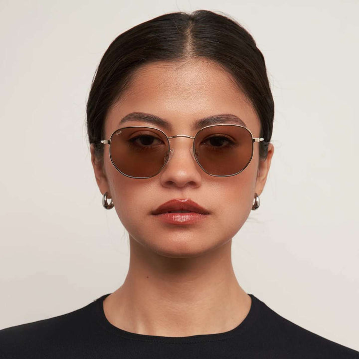 Otra Solbrille Bowie Gold/Brown