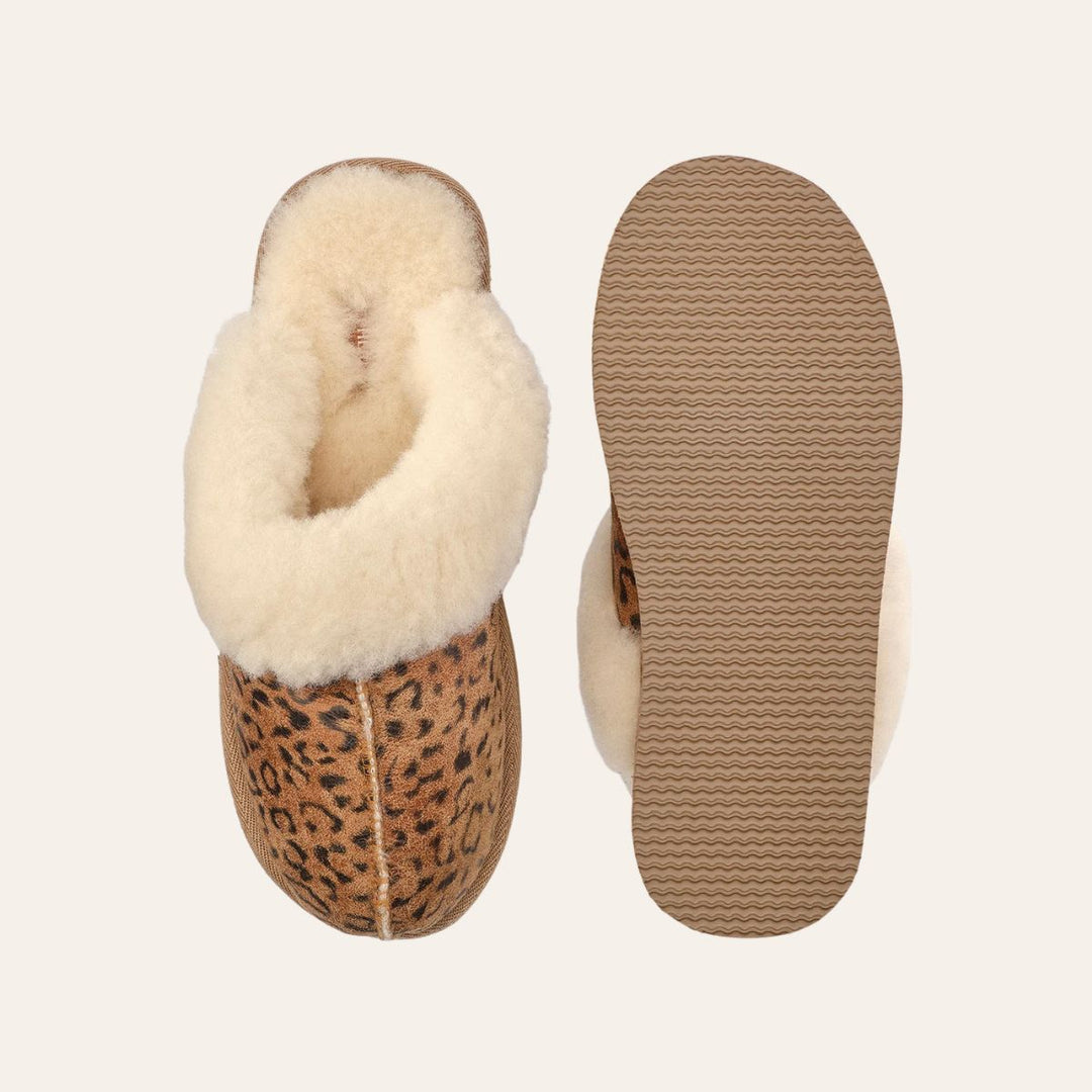 Shepherd Tøffel Jessica Chestnut Leopard W
