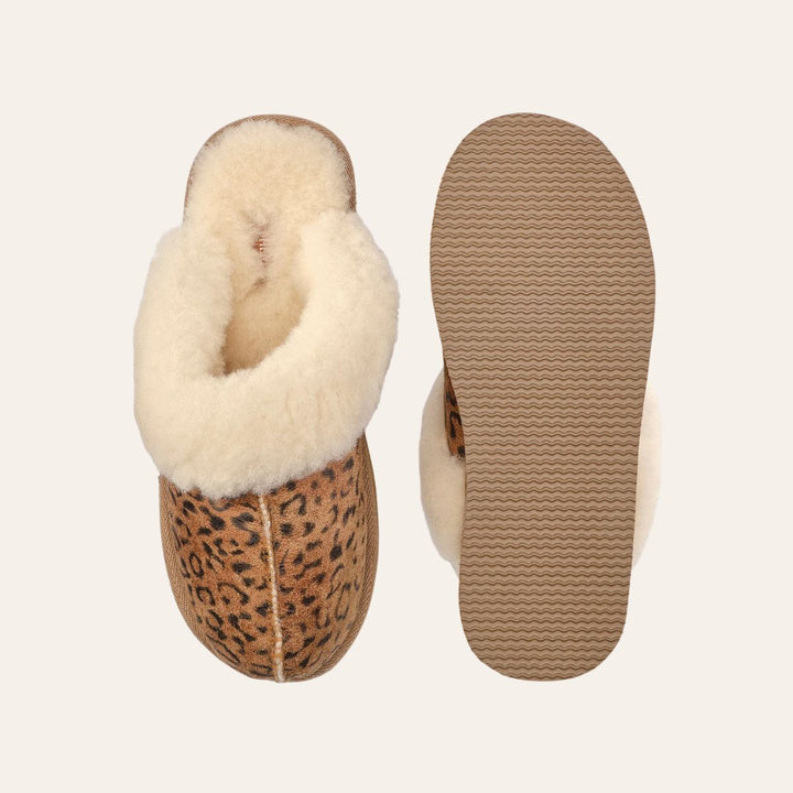 Shepherd Tøffel Jessica Chestnut Leopard W