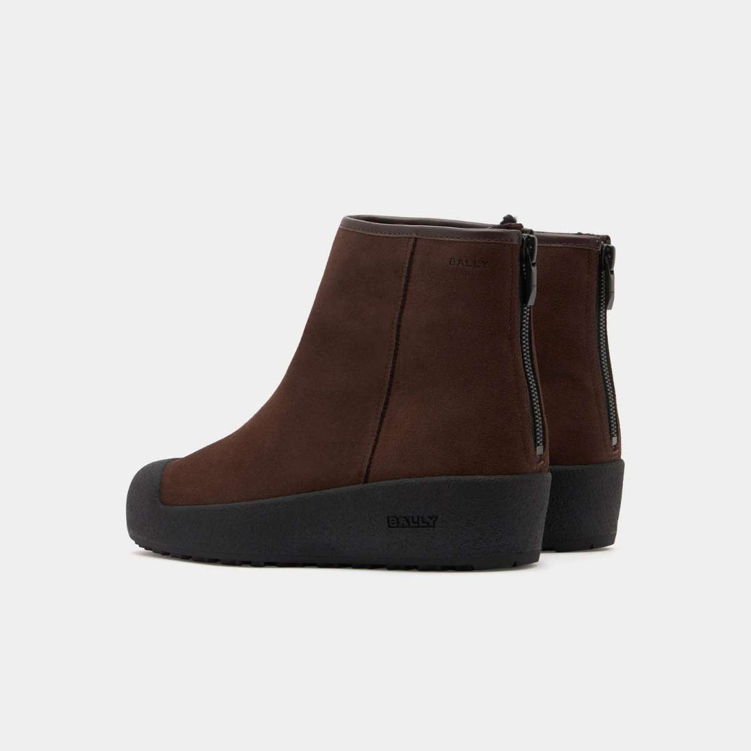 Bally Guard III L Calf Suede Ebano W