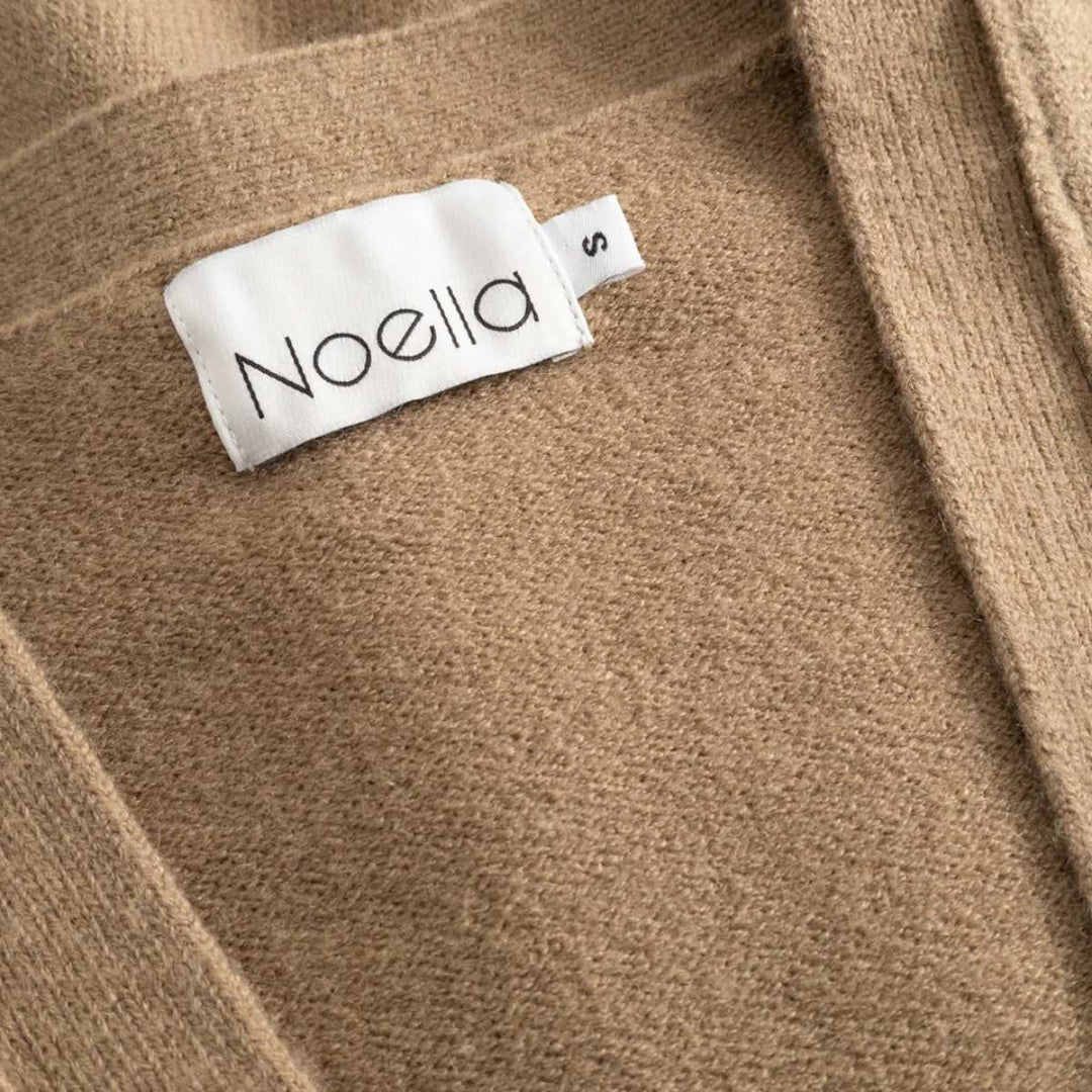 Noella Lenyx Knit Cardigan Timber Brown Melange